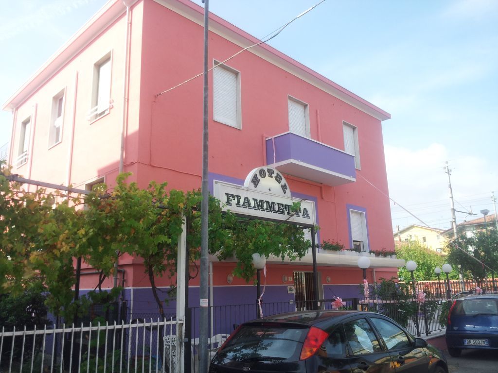 Hotel Fiammetta Rimini Eksteriør bilde